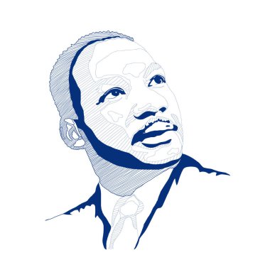 Hindistan - 10 Haziran: Martin Luther King Jr. Amerikalı bir Hıristiyan bakan ve eylemciydi.