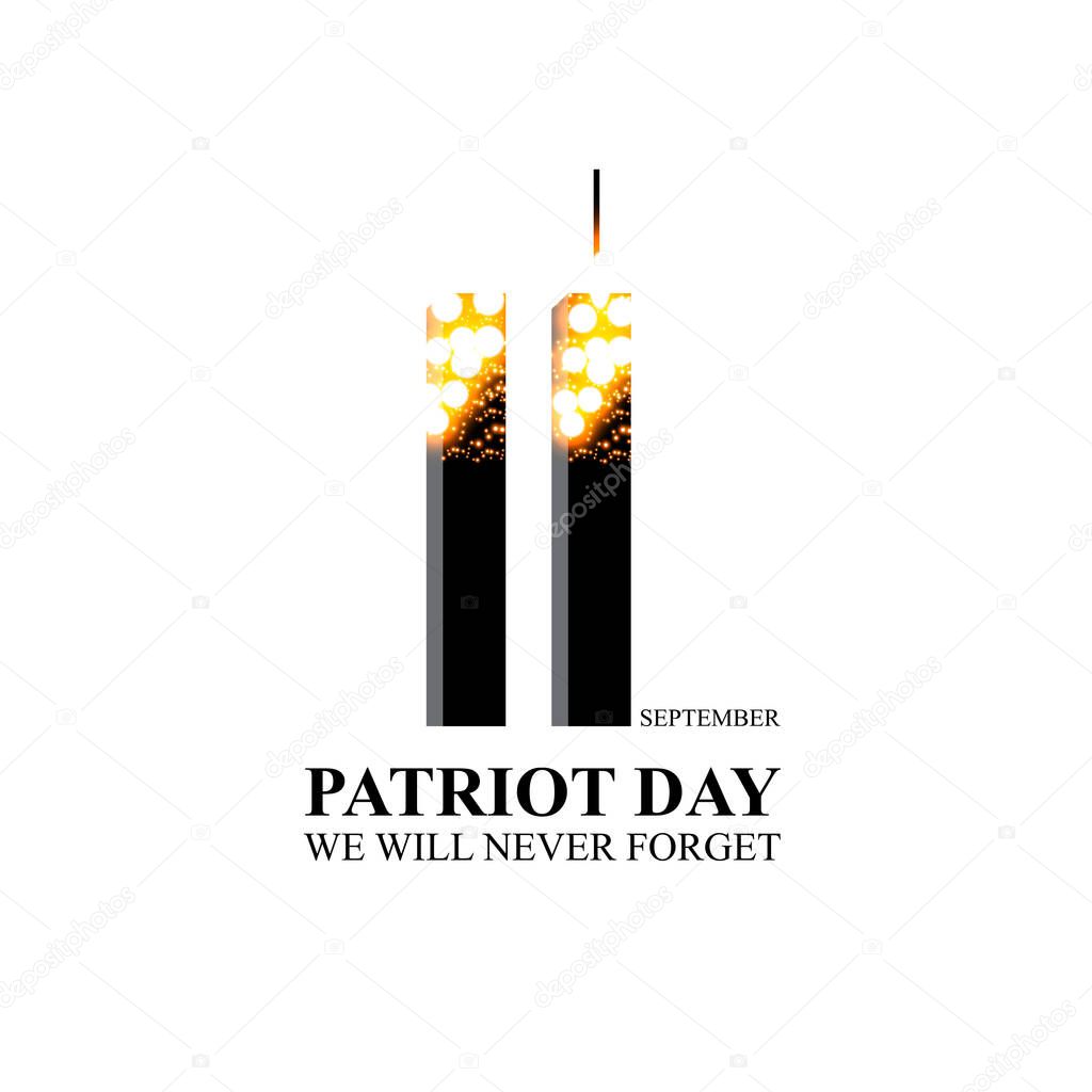 Patriot day USA.We will never forget.11 September