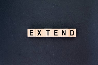 Tahta oyuncak bloklarının düz yatışı - genişletin