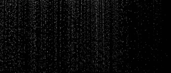 Regn Droppe Svart Bakgrund — Stockfoto
