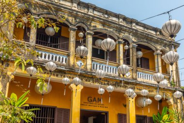 Hoi An / Vietnam - Mart 06: 2019: Kazanan barın özel madalyası, sanat galerisi.