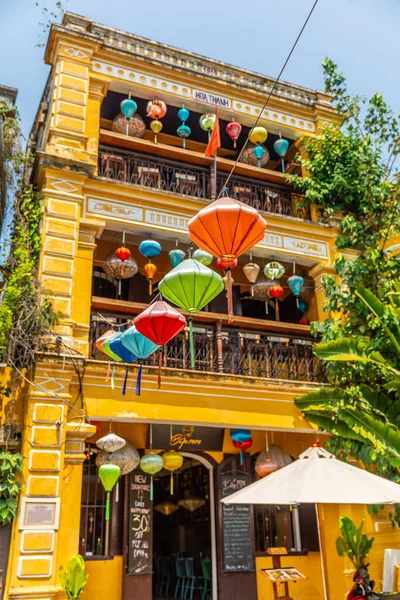 Hoi Vietnam Marzo 2019 Bellissime Lanterne Colorate Bar Hoi — Foto Stock