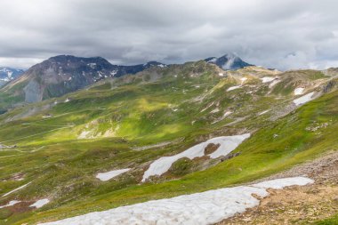 Grossglockner Ulusal Parkı 'ndan güzel manzara, Hohe Tauern, Avusturya.
