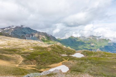 Grossglockner Ulusal Parkı 'ndan güzel manzara, Hohe Tauern, Avusturya.