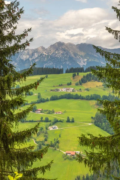 Beautiful Landscape Alps Ellmau Austria — Stock Photo, Image