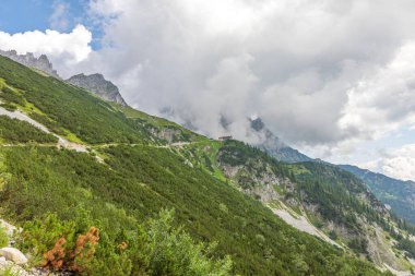 Gruttenhtte, Wilder Kaiser, Ellmau, Avusturya 'nın cennet manzarasında..