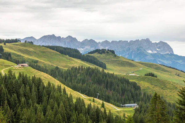 Breathtaking View Wilder Kaiser Ellmau Austria — Stock Photo, Image