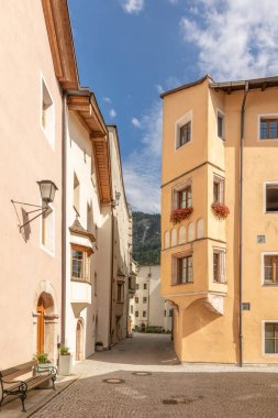Avusturya, Rattenberg 'de Ortaçağ Caddesi.