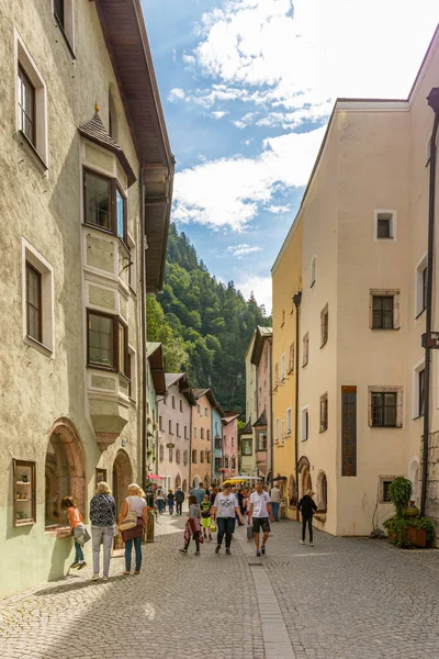 Rattenberg Αυστρία Αυγούστου 2019 Μεσαιωνική Οδός Rattenberg — Φωτογραφία Αρχείου
