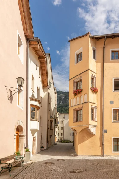 Avusturya, Rattenberg 'de Ortaçağ Caddesi.