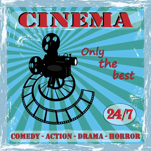 Retro tarzı Retro sinema poster