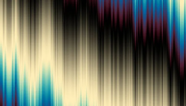 Modello Frattale Digitale Astratto Strisce Sfocate Verticali — Foto Stock