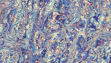 Soyut dijital fraktal desen.