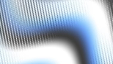 Soyut dijital fraktal model. Beyaz arkaplanda çarpık çizgi.