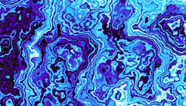 Soyut dijital fraktal model. Psikedelik dalgalı doku.