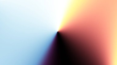 Soyut dijital fraktal model. Soyut gelecek resmi.