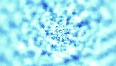 Soyut dijital fraktal model. Bulanık odaklı desen.