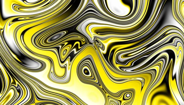 Abstract Digitaal Fractal Patroon Psychedelische Golvende Textuur Plasmaoppervlak Plasmaoppervlak — Stockfoto