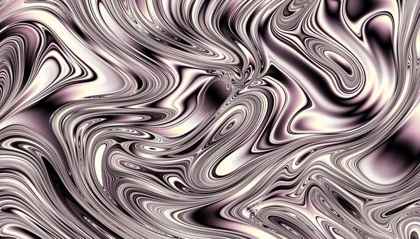 Modèle Fractal Numérique Abstrait Texture Ondulée Psychédélique Surface Plasmatique Surface — Photo