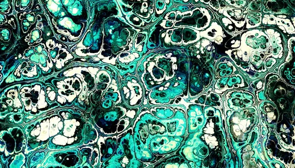 Abstract Pattern Imitation Marble Texture Malachite Surface — Stock Photo, Image