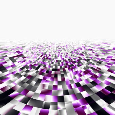 Soyut arkaplan. Beyaz arka planda etkileyici şekiller. Metin için boş yer.