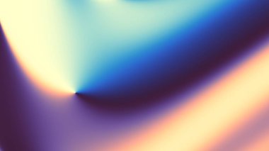 Soyut dijital fraktal model. Soyut gelecek resmi.