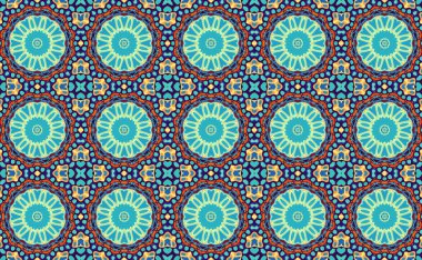 Karelerin soyut dekoratif desenleri. Mozaik sanat süsleme dokusu.