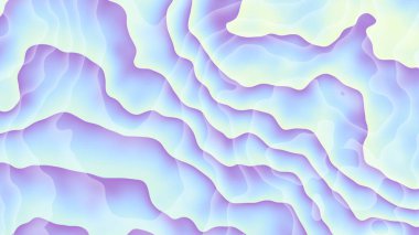 Soyut dalgalı desen. Yatay yönelim.