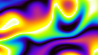 Bulanık dalgalı arkaplan. Görünüm oranı 16: 9 olan yatay arkaplan