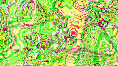 Mermer dokuya dayalı psikedelik retro soyut arkaplan. Görünüm oranı 16: 9