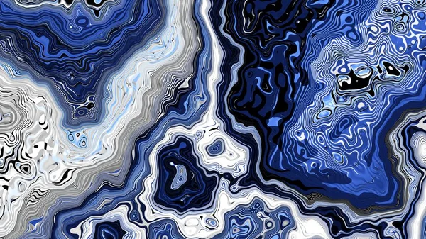 Psychedelische Retro Abstracte Achtergrond Basis Van Marmeren Textuur Aspectverhouding — Stockfoto