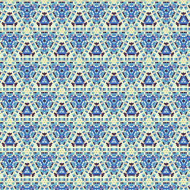 Soyut dijital fraktal model. Soyut klasik süs dokusu.