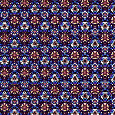 Soyut dijital fraktal model. Soyut klasik süs dokusu.