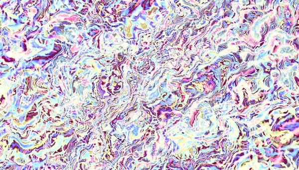 Abstraktes Digitales Fraktalmuster Nachahmung Der Marmorstruktur Welliger Psychedelischer Hintergrund — Stockfoto