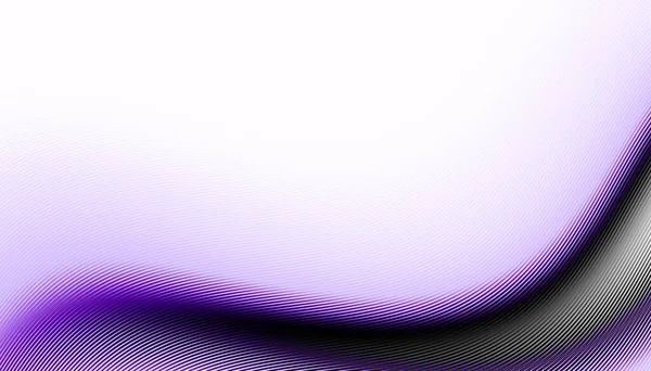 Soyut Dijital Fraktal Model Beyaz Arkaplanda Çarpık Çizgi — Stok fotoğraf