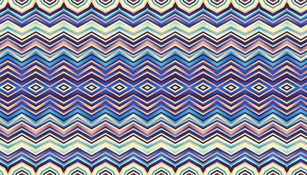 Abstract Digital Fractal Pattern Geometric Chevron Pattern — Stock Photo, Image