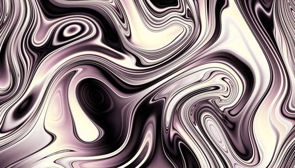 Padrão Fractal Digital Abstracto Textura Ondulada Psicodélica Superfície Plasma Superfície — Fotografia de Stock