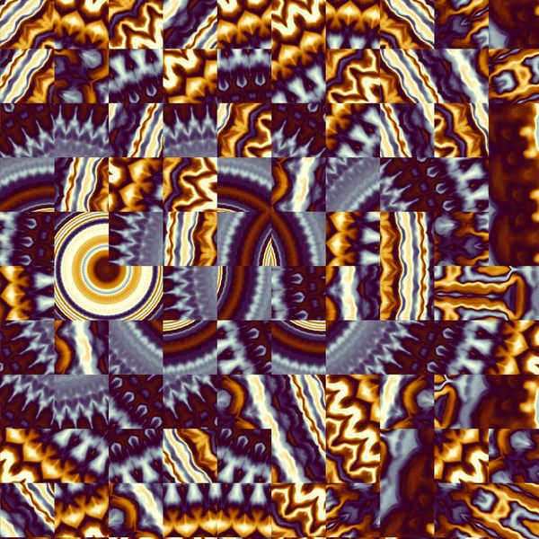 Абстрактний Геометричний Мозаїчний Візерунок — стокове фото