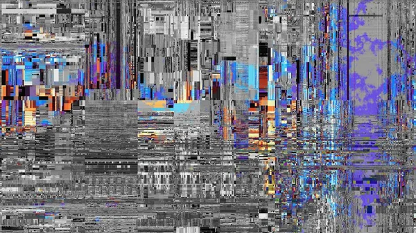 Abstraktní Textura Kodekem Artefaktů Imitace Grunge Datamoshing Vzoru Poměr Stran — Stock fotografie