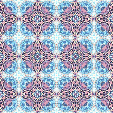 Soyut model. Düzenli kare dekoratif arka plan. Kusursuz desen. Klasik mozaik sanat modeli.