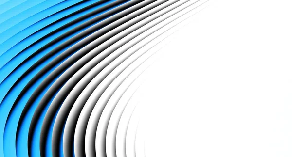 Abstract Strips Wavy Background Horizontal White Background Aspect Ratio — Stock Photo, Image