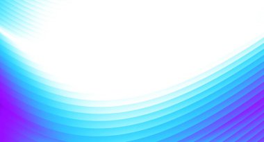 Soyut şeritler ve dalgalı arka plan. Görünüm oranı 16: 9 olan yatay beyaz arkaplan