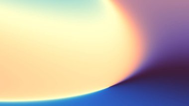 Soyut dijital fraktal model. Soyut fütüristik eğilim. Görünüm oranı 16: 9 olan yatay arkaplan