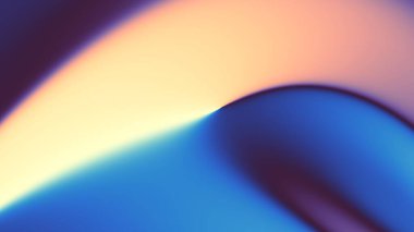 Soyut dijital fraktal model. Soyut fütüristik eğilim. Görünüm oranı 16: 9 olan yatay arkaplan