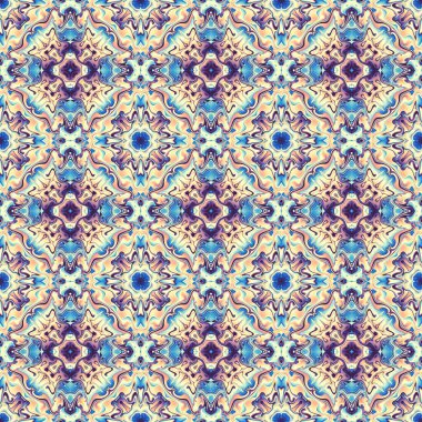 Soyut model. Düzenli kare dekoratif arka plan. Kusursuz desen. Klasik mozaik sanat modeli.