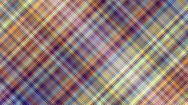 Soyut dijital fraktal model. Çapraz ekose arka plan. Görünüm oranı 16: 9 olan yatay arkaplan