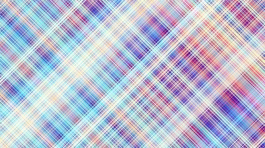 Soyut dijital fraktal model. Çapraz ekose arka plan. Görünüm oranı 16: 9 olan yatay arkaplan