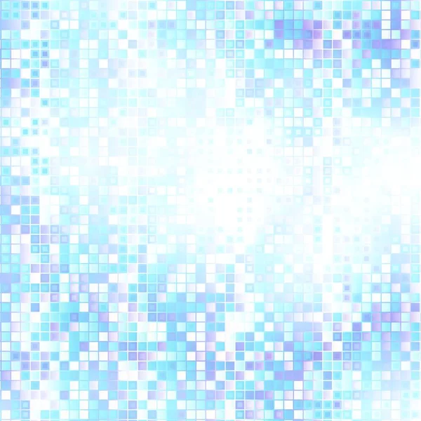 Абстрактный Цифровой Фрактальный Рисунок Квадратная Мозаика — стоковое фото