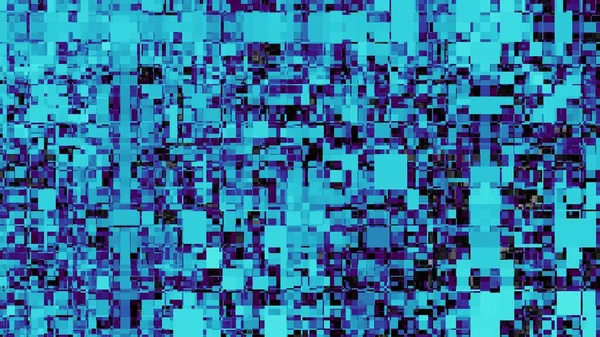 Abstraktes Digitales Fraktalmuster Abstraktes Futuristisches Technologiebild Horizontaler Hintergrund Mit Seitenverhältnis — Stockfoto