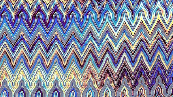 Abstract digital fractal pattern. Chevron pattern.